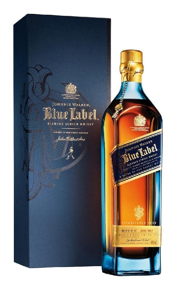 Johnnie Walker LITR Whisky J.Walker Blue gB 40%1.00l