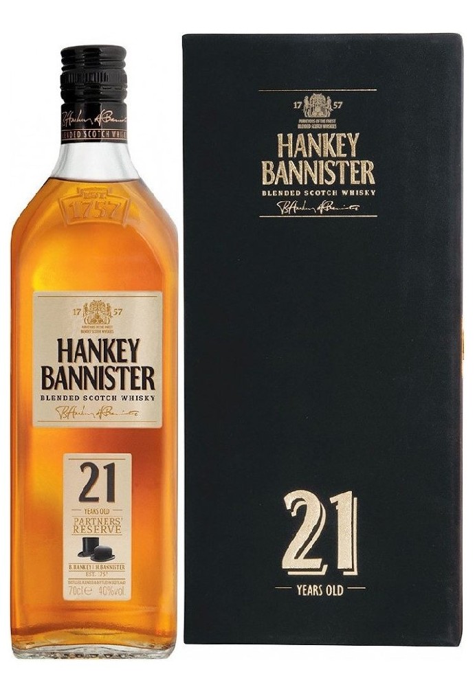Whisky Hankey Bannister 21y gB 40%0.70l