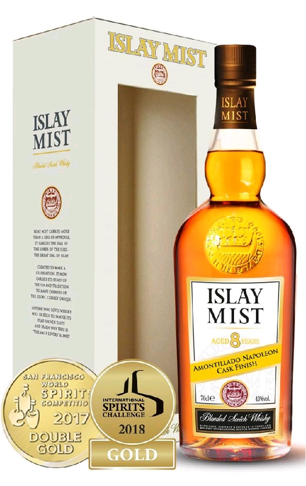 Whisky Islay Mist Amontillado Napoleon Cask 8y TIN 43%0.70l