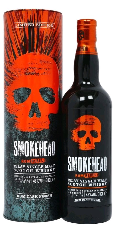 Whisky Smokehead Rum Rebel TIN 46%0.70l