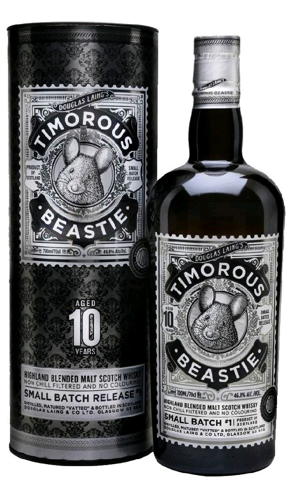 Douglas Laing Whisky Timorous Beastie 10y GT 46.8%0.70l