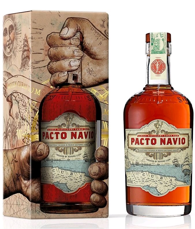 Havana Club Pacto Navio Sauternes cask v krabičce 0.7l