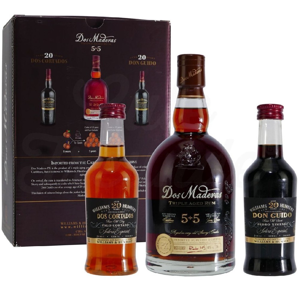 Rum dos Maderas PX 5 & 5 + 2*Sherry gB 40%0.70l