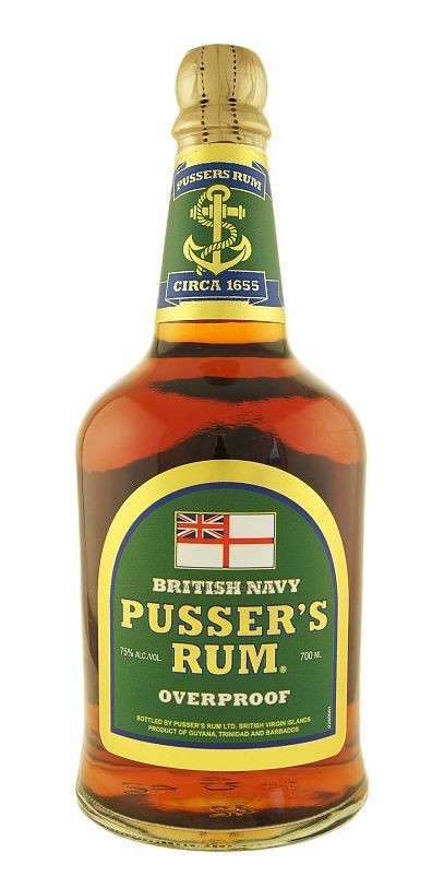 Pussers Overproof 151 Green 0.7l