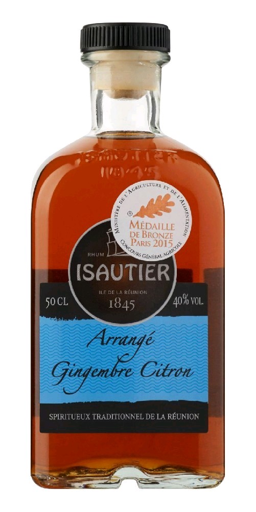 Arrangé Isautier Ginger & Citron 0.5l