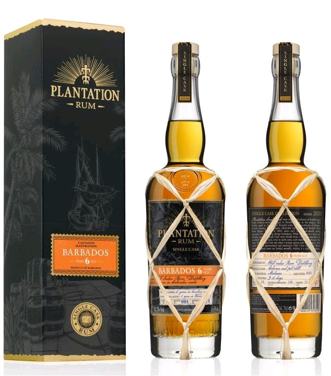 Rum Plantation sc.2020 Barbados 6y 2014 gB 41.3%0.70l