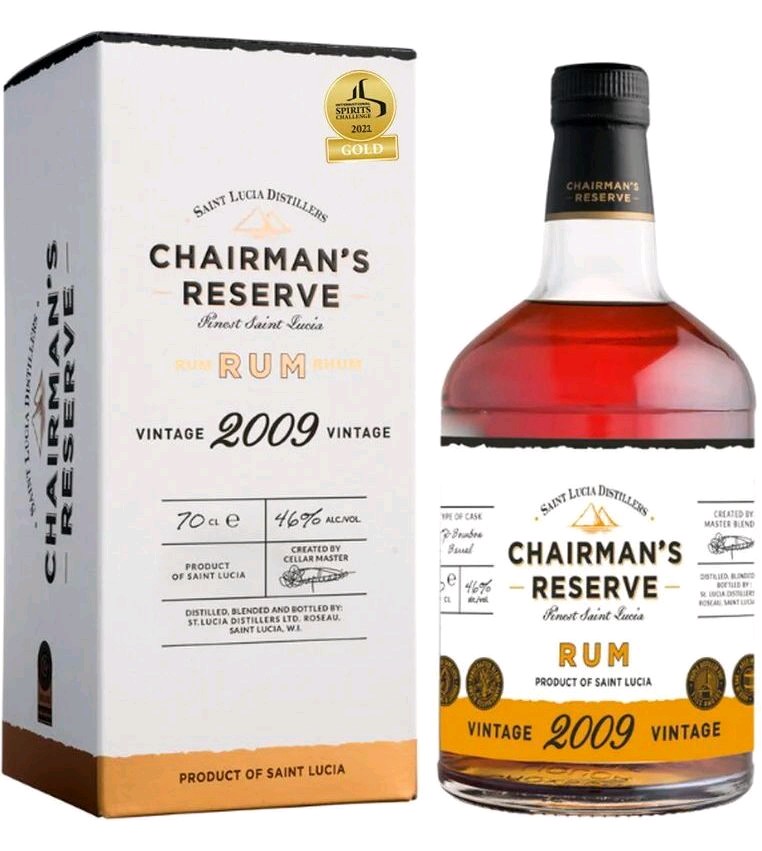 Rum Chairmans Reserve Chairmans Vintage 2009 gB 46%0.70l