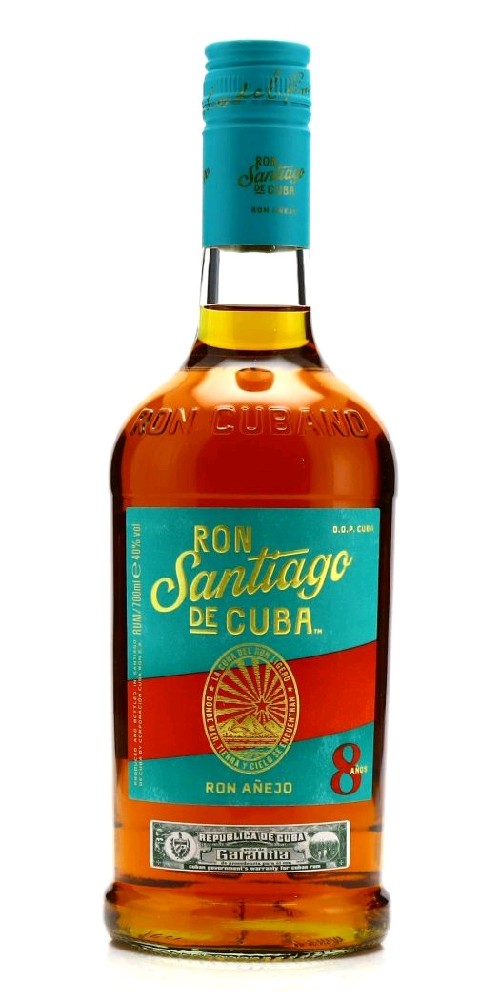 Rum Santiago de Cuba 8y 40%0.70l