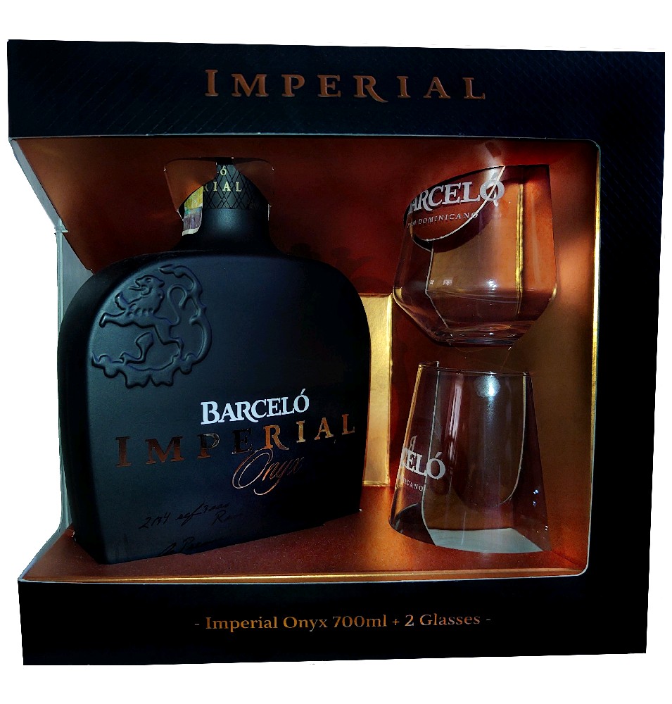 Barcelo Imperial Onyx + 2 skleničky 0.7l
