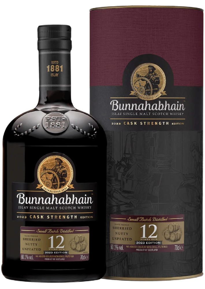 Bunnahabhain 12y Cask Strength 2023 0.7l
