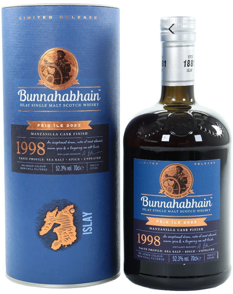 Bunnahabhain 1998 Manzanilla Cask 0.7l