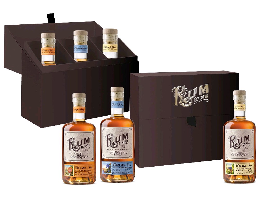 Rum Explorer dárkový set 3x0.2l