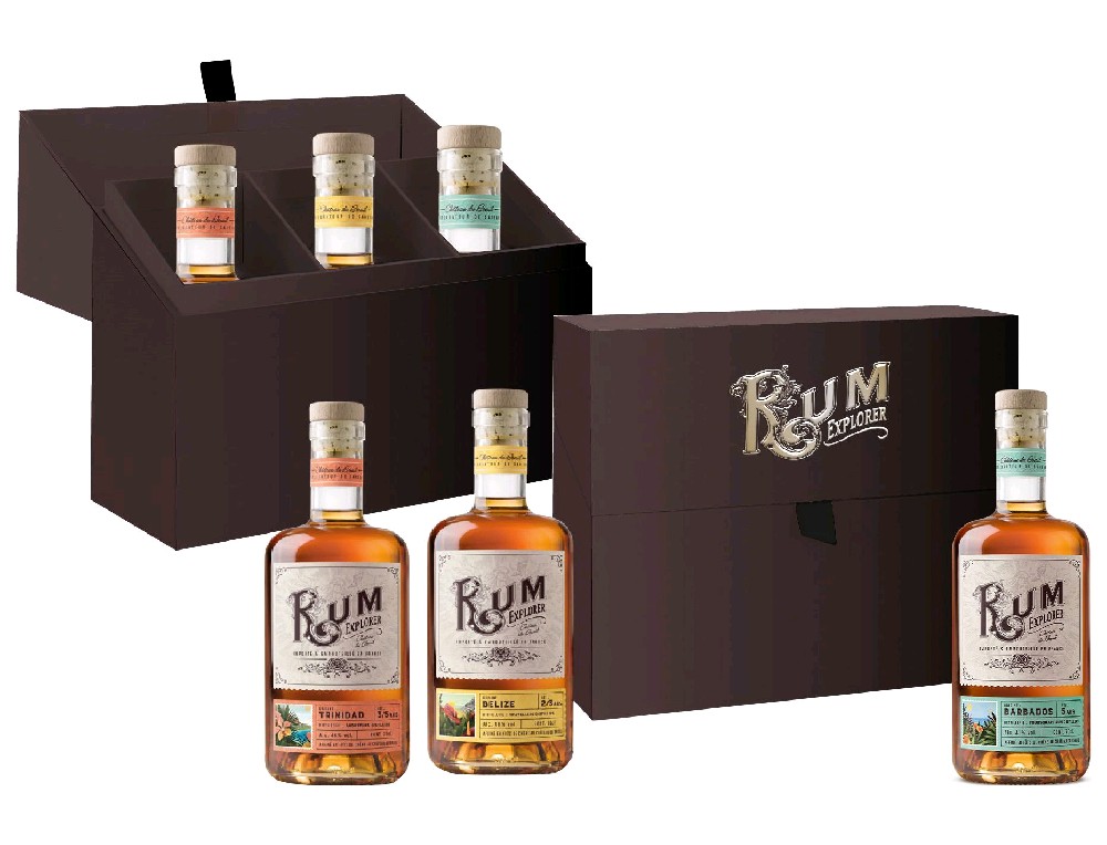 Rum Explorer dárkový set 3x0.2l