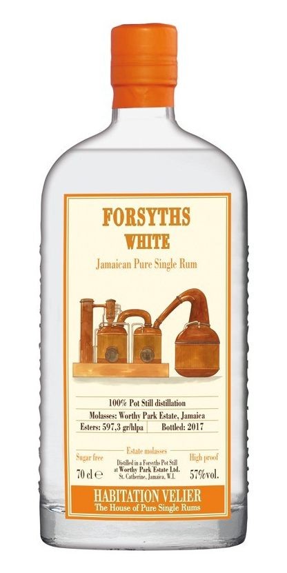 Habitation Velier Velier Worthy Park Forsyths White 597.3 0.7l
