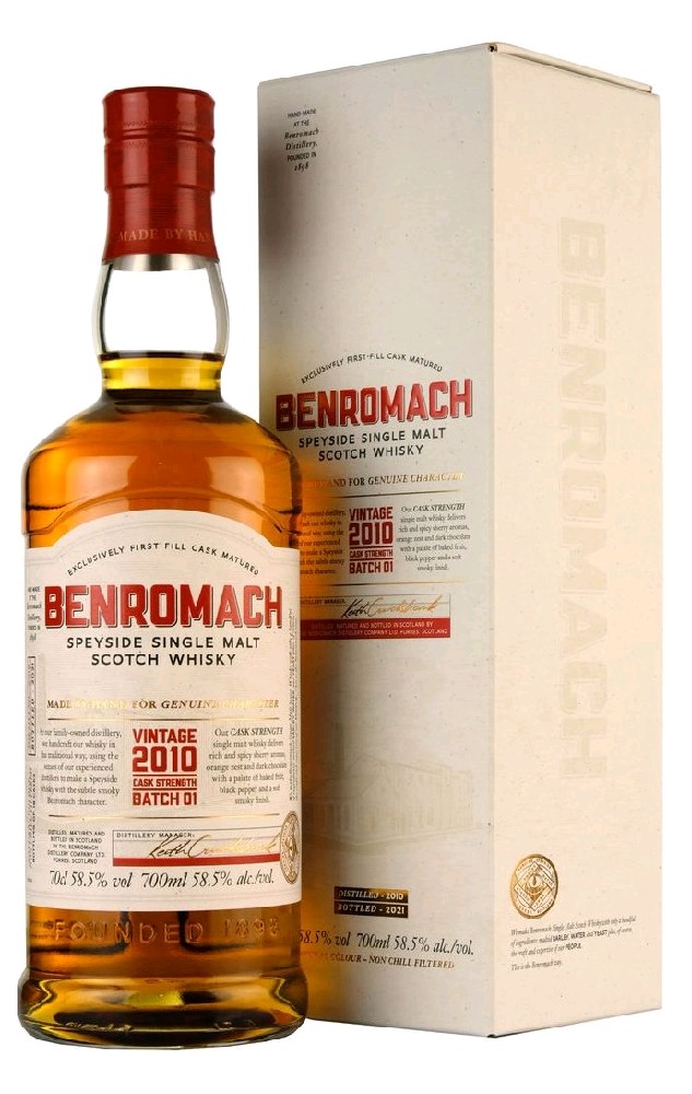 Benromach 2010 Vintage Cask Strength 0.7l