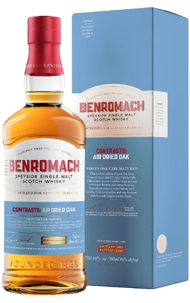 Benromach 2012 Contrast Air Dried Oak 0.7l