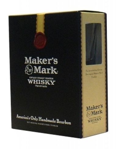 Makers Mark se skleničkama 0.7l