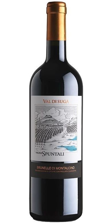 Toskánsko Brunello cru Spuntali val di Suga 0.75l