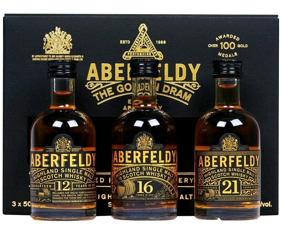 Aberfeldy set 12&16&21 3x0.05l
