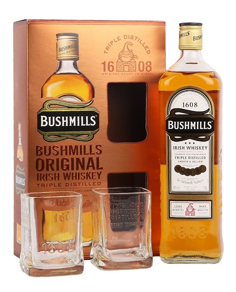 Bushmills Original se skleničkama 1l