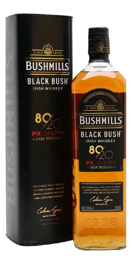 Bushmills Black bush 80/20 PX Sherry 1l