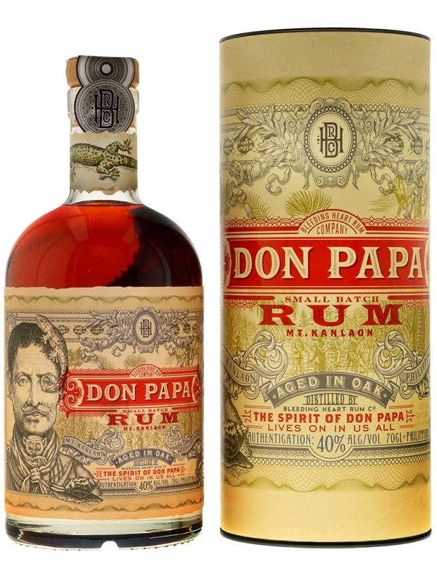 Don Papa 7y Single Island v tubě 0.7l