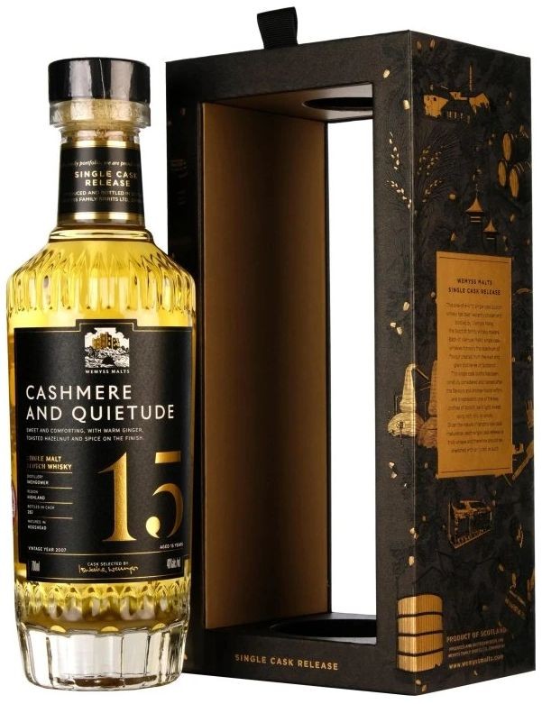 Inchgower 2007 Wemyss Cashmere & Quietude 0.7l