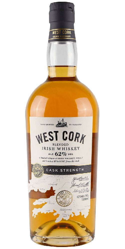 Whisky West Cork Cask Strength 62%0.70l