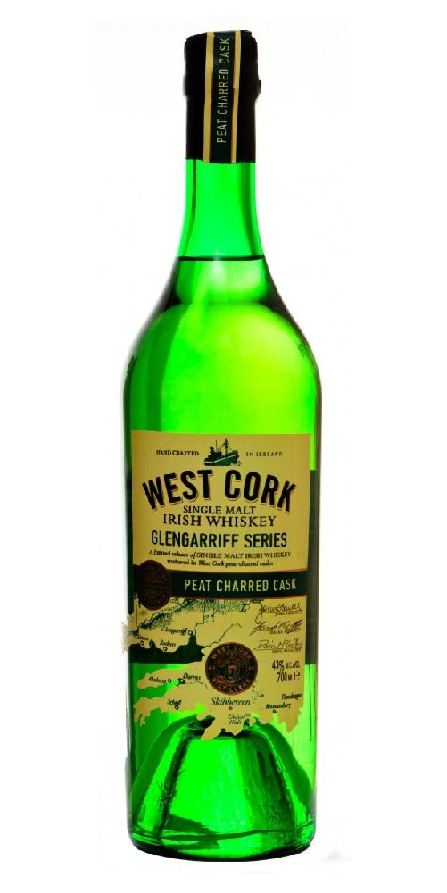 West Cork Glengarriff Peat Charred cask 0.7l