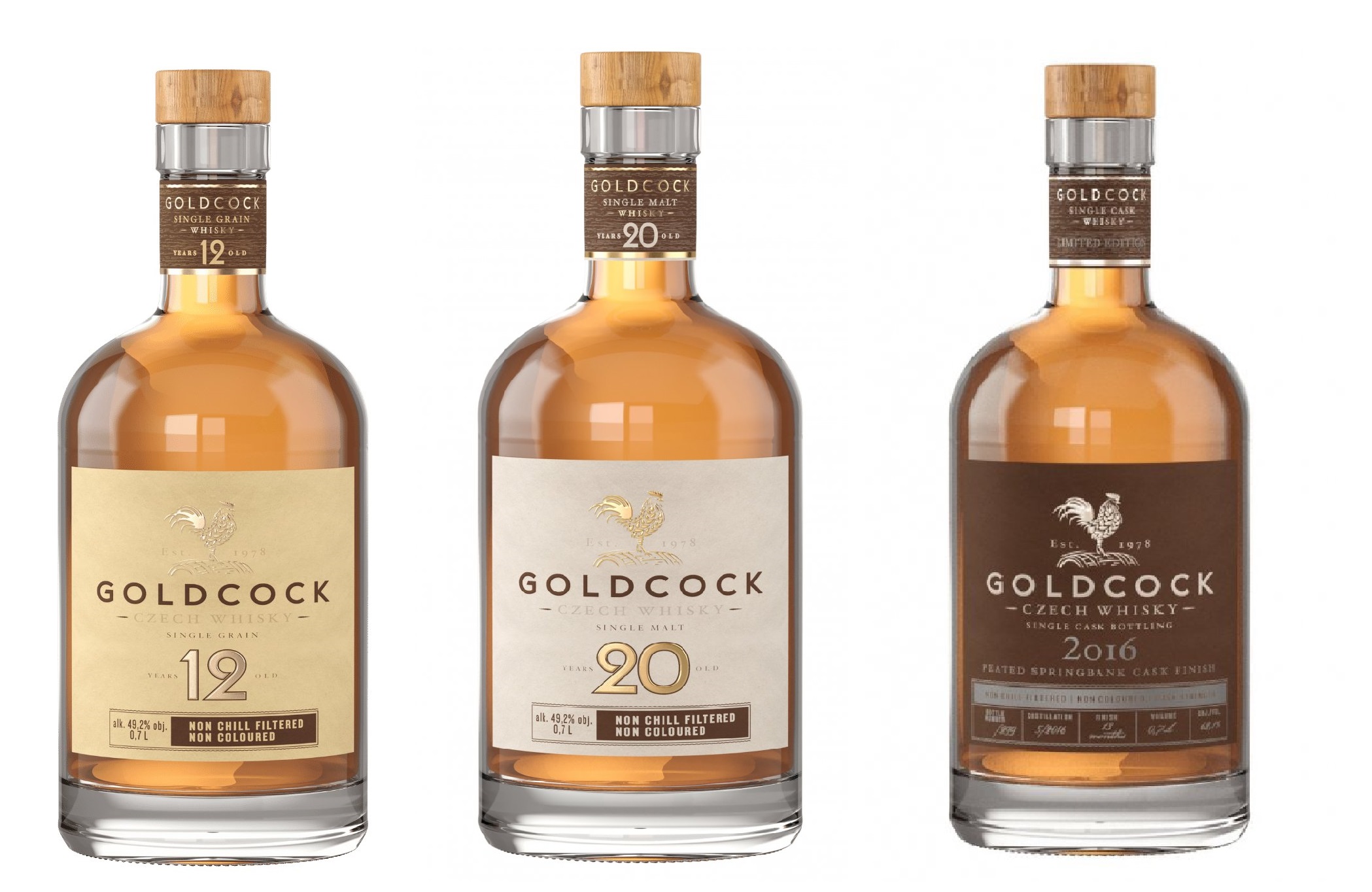 Gold Cock - whisky pack vzorky