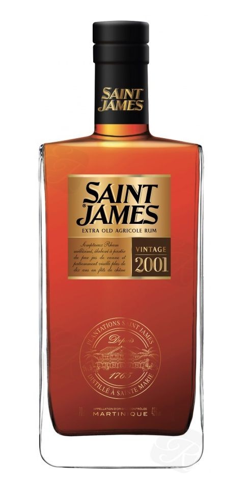 Rum Saint James Millésime 2001 gB 43%0.70l