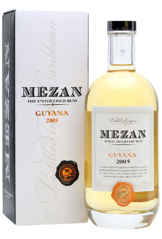 Mazan Rum Mezan 2005 Guyana GB 40%0.70l