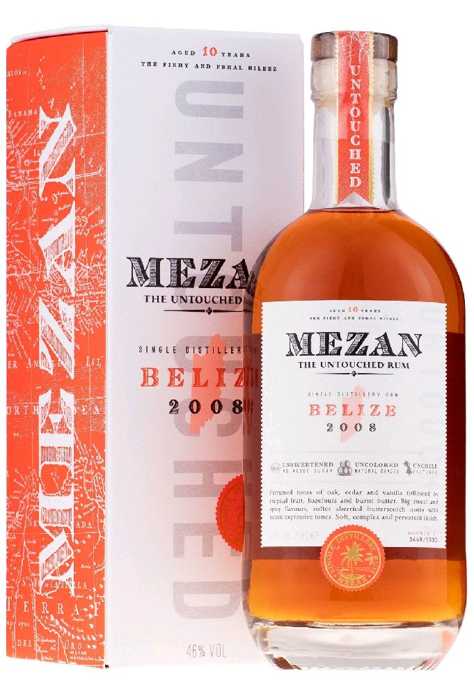 Rum Mezan 2008 Belize gB 46%0.70l