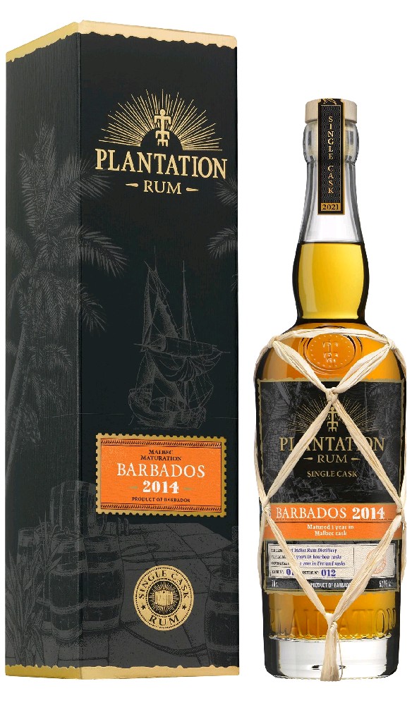 Rum Plantation sc.2021 Barbados 2014 gB 50.1%0.70l