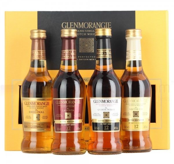 Glenmorangie dárková kolekce 4x0.1l