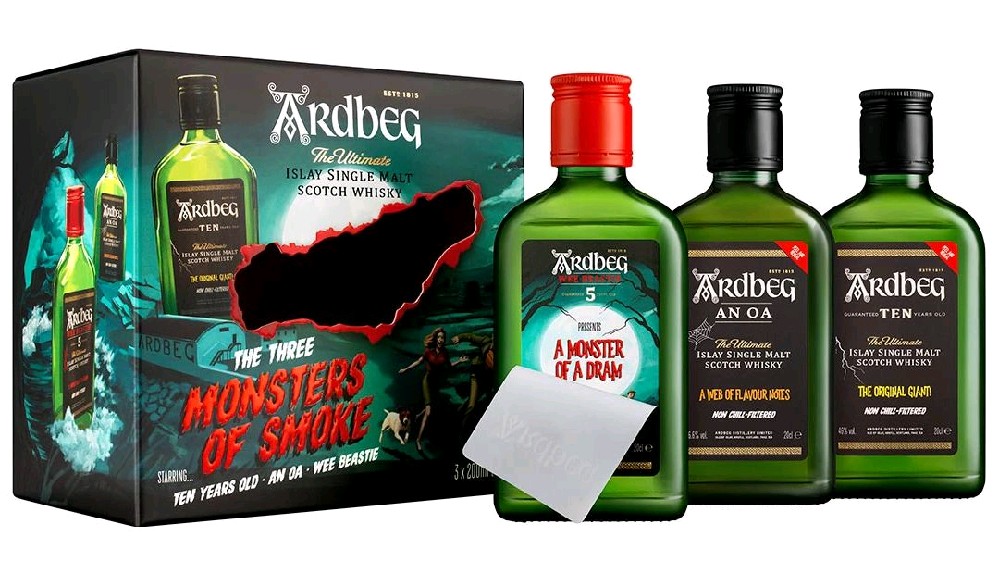 Ardbeg Monsters of Smoke set 3x0.2l