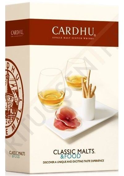 Cardhu Gold Malt & Food se skleničkama 0.7l