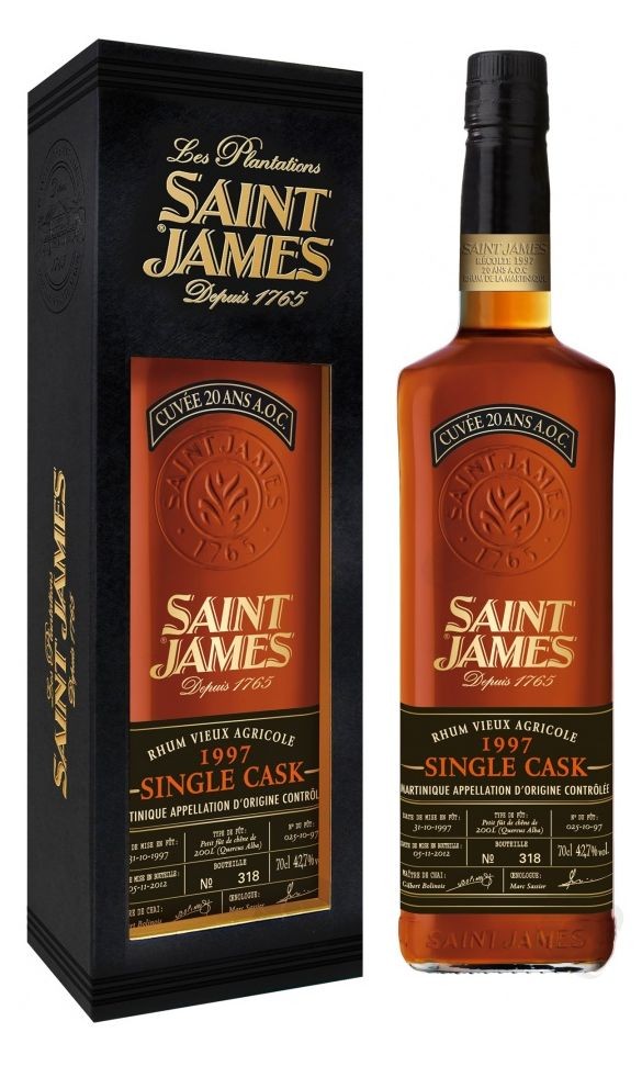 Saint James Single Cask 1997 0.7l