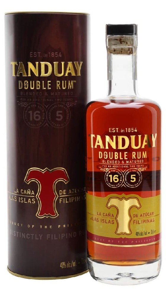 Tanduay Double rum 16 & 5 0.7l