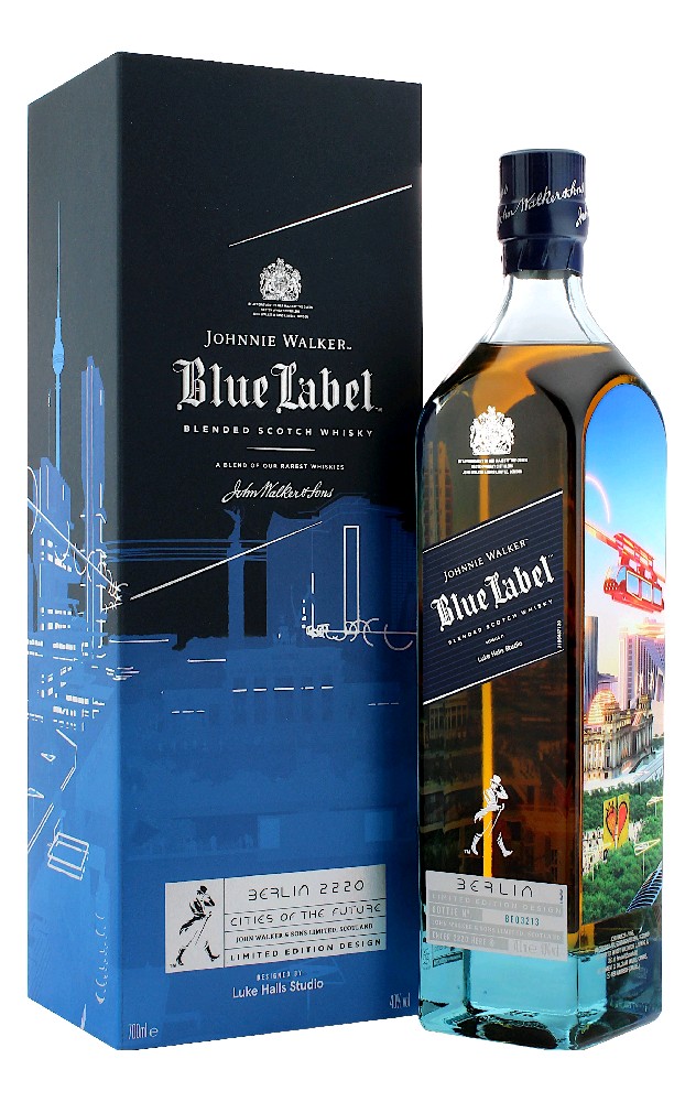 Johnnie Walker Blue label City Of the Future Berlin 0.7l