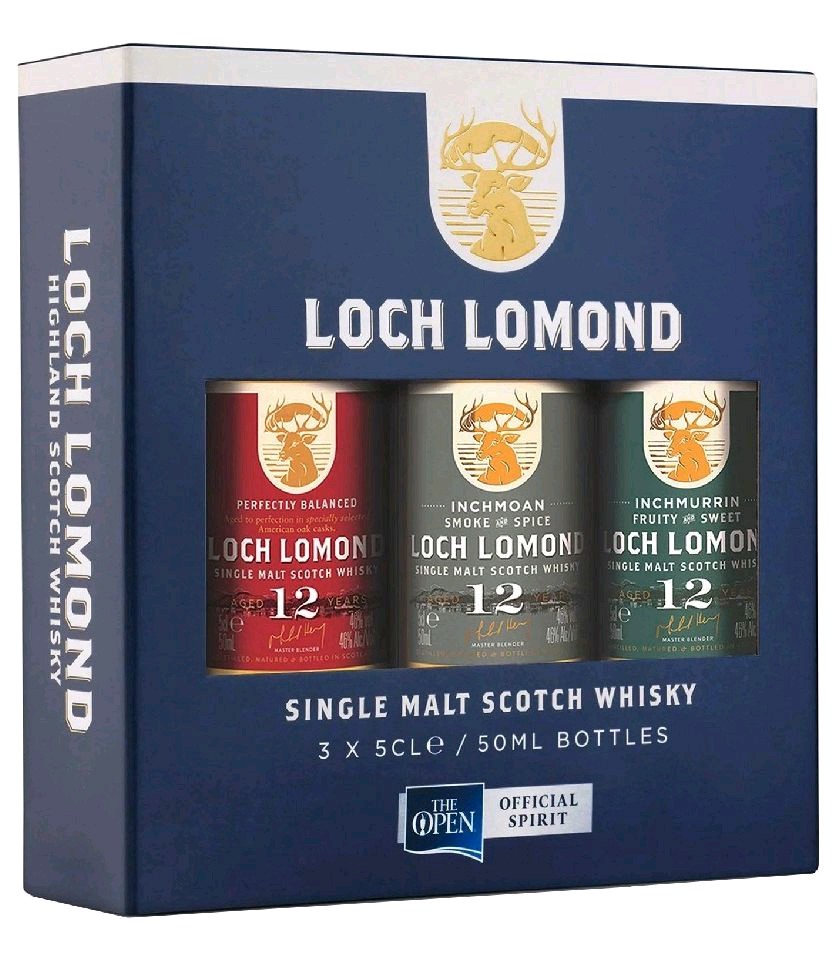 Loch Lomond 12y Selection set 3x0.05l