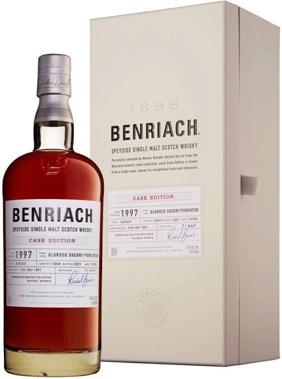 Whisky Benriach 1997 Cask ed. 24y gB 55.7%0.70l