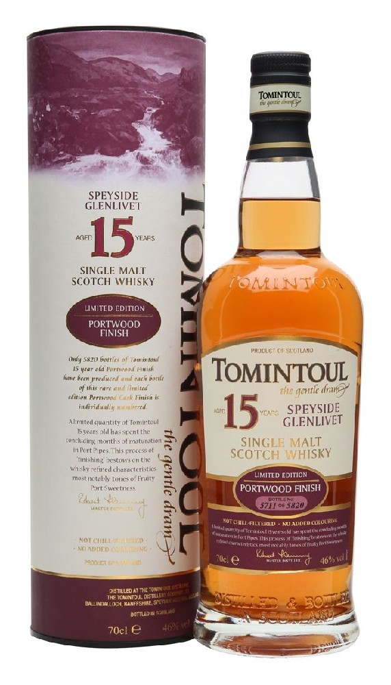 Tomintoul 15y Port wood 0.7l