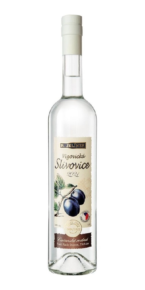 Jelínek Rudolf Slivovice Vizovická 2021 Čačanska rodna Jelínek 0.7l