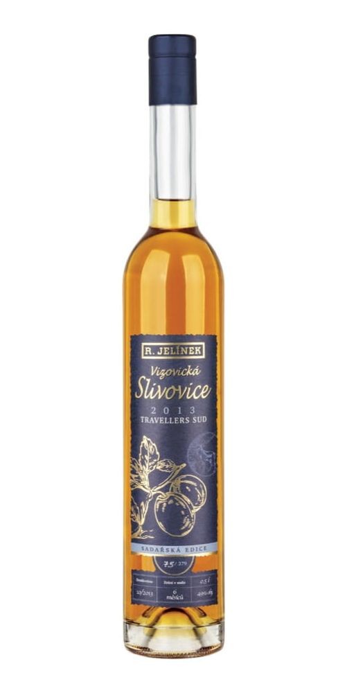 Jelínek Rudolf Slivovice Vizovická 2013 Travellers rum Cask Jelínek 0.5l