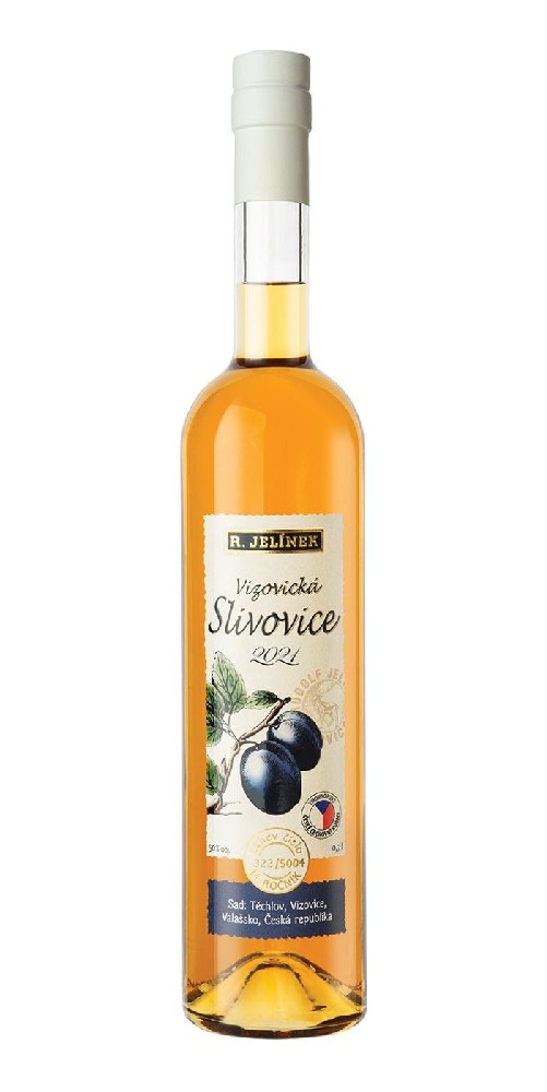 Jelínek Rudolf Slivovice Vizovická 2021 Jelínek 0.7l