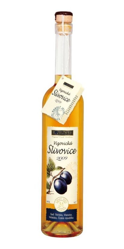 Jelínek Rudolf Slivovice Vizovická 2009 Jelínek 0.7l