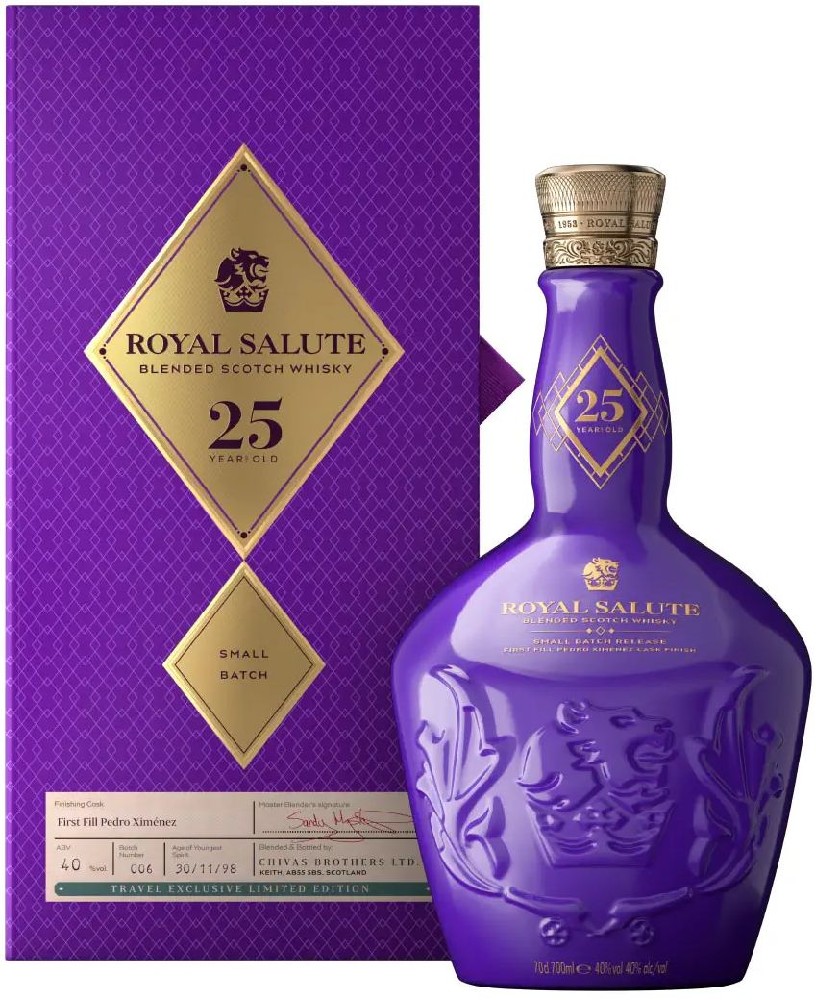 Chiivas Regal Chivas Royal Salute 25y Small Batch Collection 0.7l
