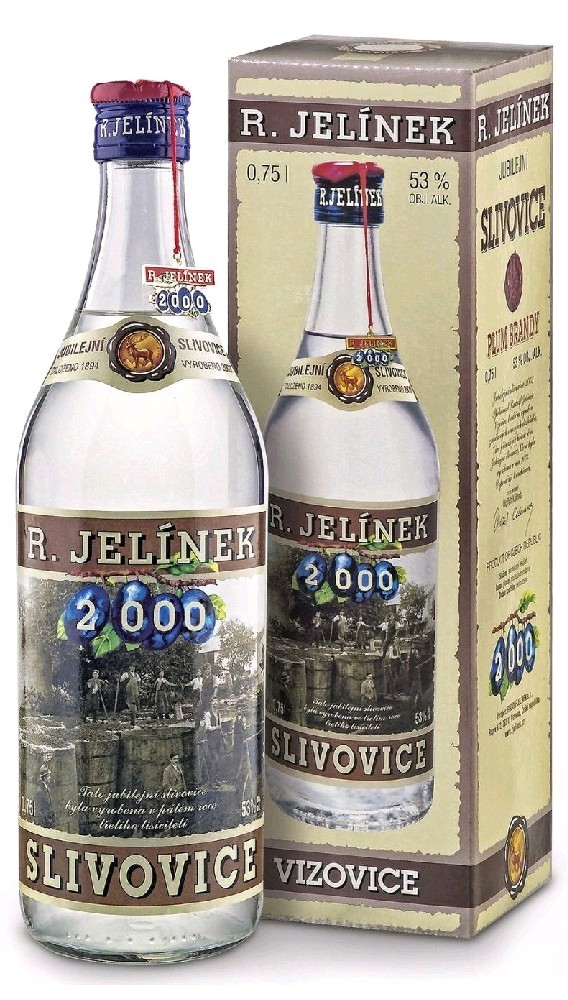 Jelínek Rudolf Jelínek Slivovice Jubilejní 1989 gB 50%0.70l