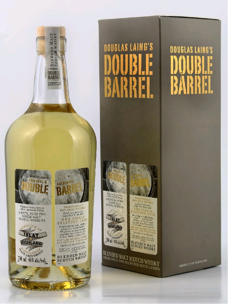 Douglas Laing & Co Double barrel Islay & Highland 0.7l